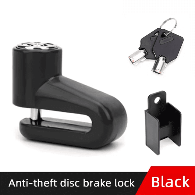 Candado tranca Disco Anti-robo para moto/bicicleta negro