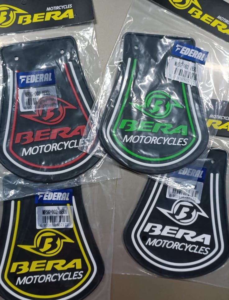 Chapaletas guardabarros para moto universal Bera