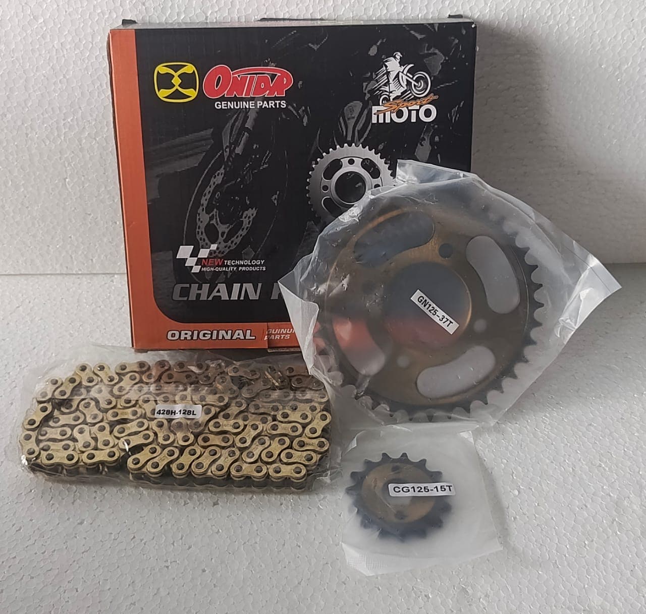 Kit de Rodaje 37t 15t